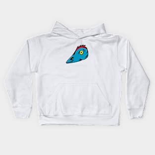 woodpecker head Kids Hoodie